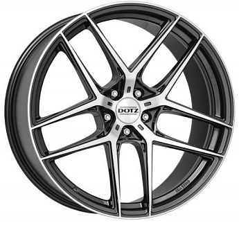 Al disk 9x20 DOTZ LAGUNASECA DARK 5/114,3/71,6 ET 34 Alcar