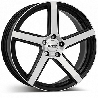 Al disk 7,5x17 DOTZ SPA DARK 5/100/60,1 ET 45 Alcar