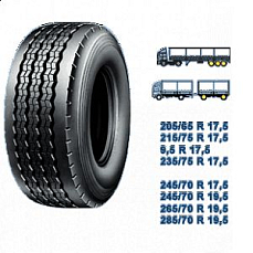 245/70R17,5 XTE2 B Recamic