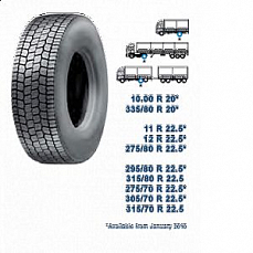 295/60R22,5 XW4S s60 Recamic (N)